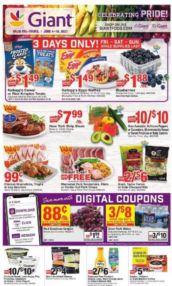Giant Food Flyer - 06.04.2021 - 06.10.2021.