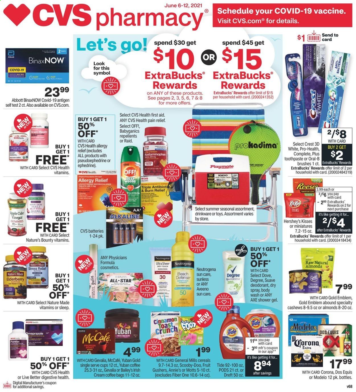 CVS Pharmacy ad - 06/06/2021 - 06/12/2021. Page 1