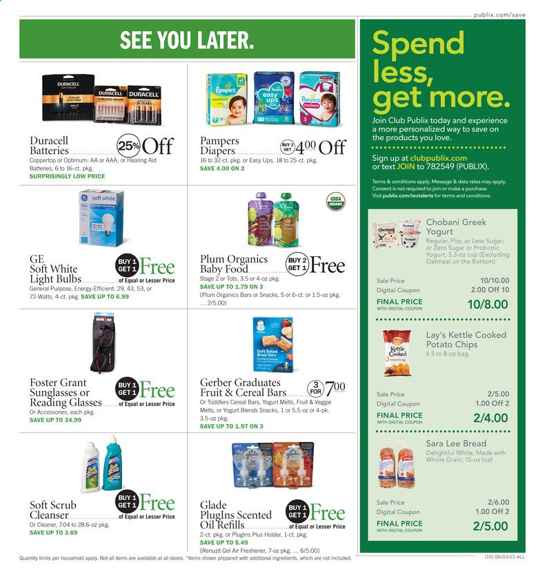 Publix ad - 06/03/2021 - 06/09/2021. Page 15