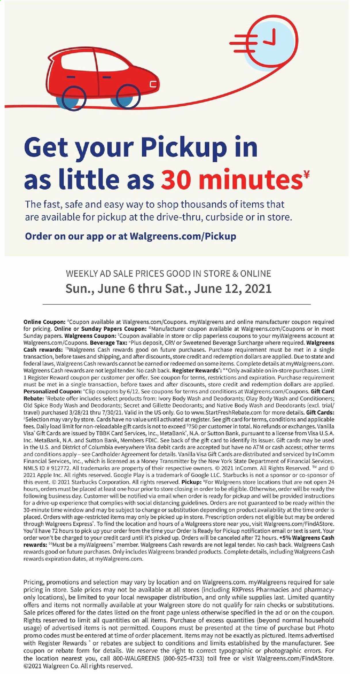 Walgreens ad - 06/06/2021 - 06/12/2021. Page 25