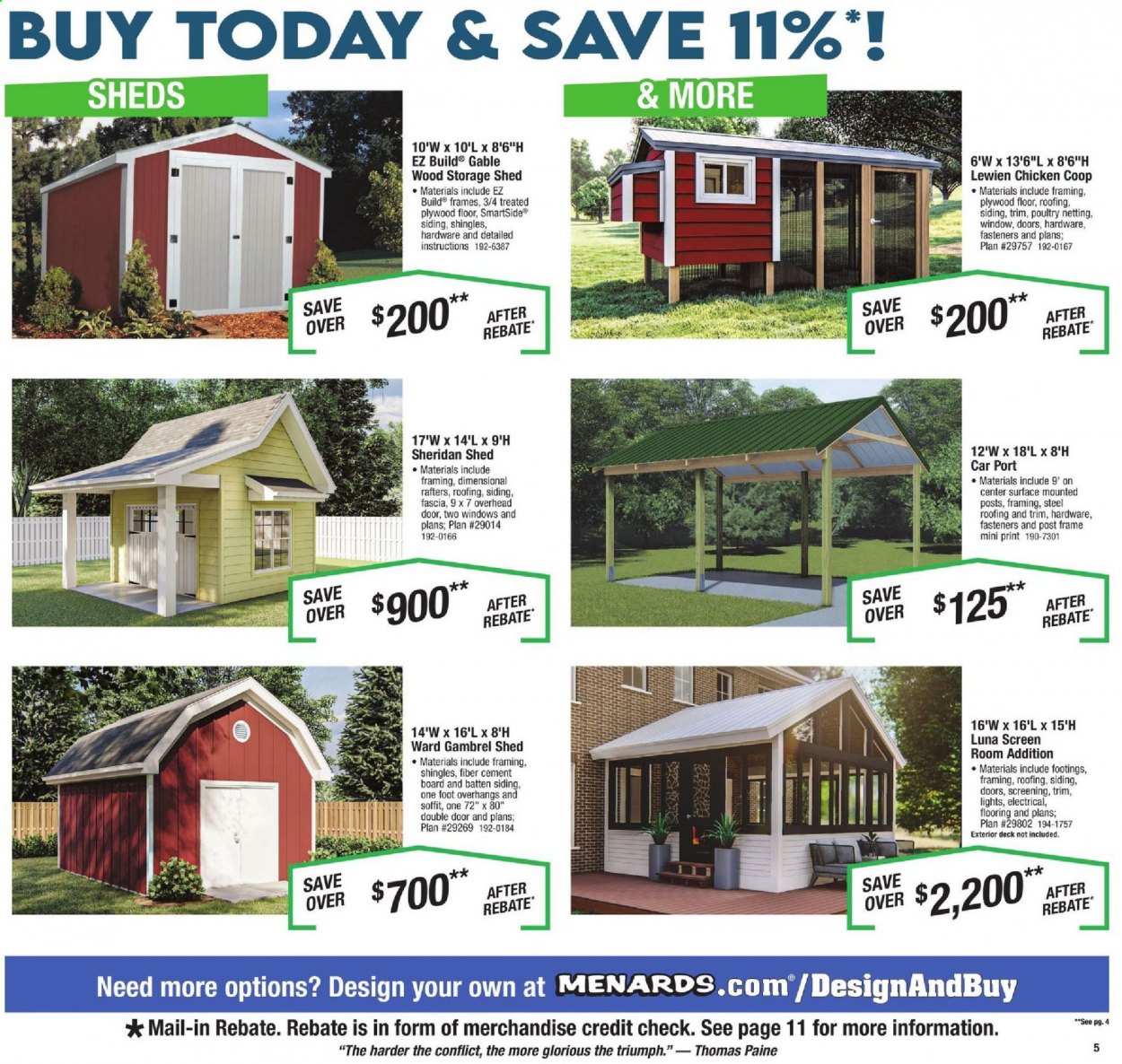 Menards ad - 06/03/2021 - 06/12/2021. Page 5