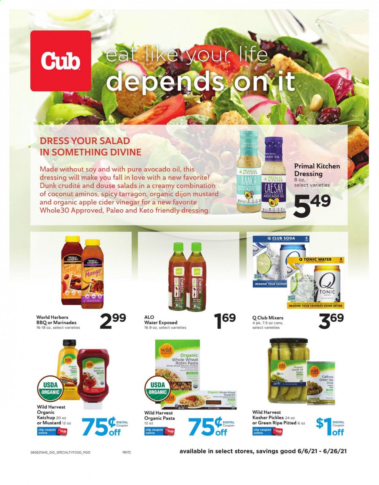 Cub Foods ad - 06/06/2021 - 06/26/2021. Page 1