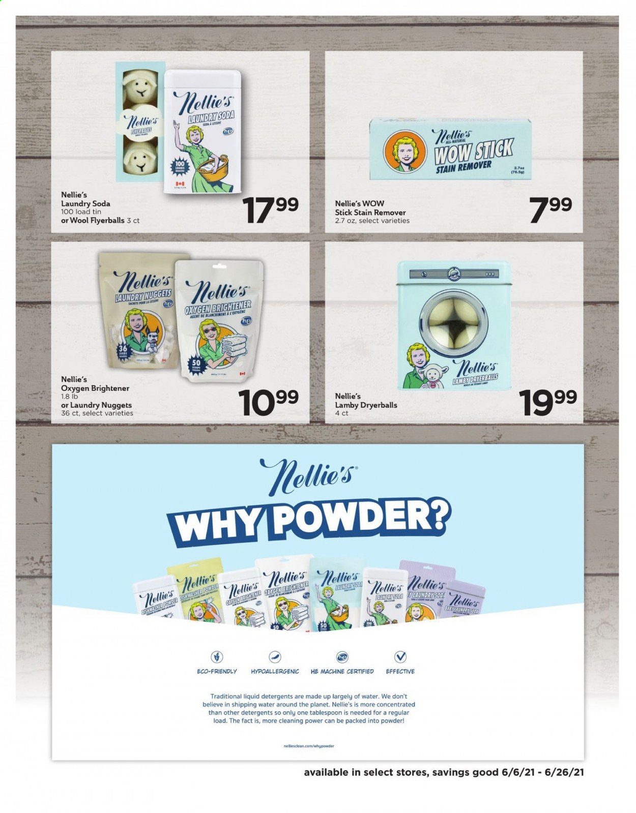 thumbnail - Cub Foods Flyer - 06/06/2021 - 06/26/2021 - Sales products - nuggets, soda, stain remover. Page 5.