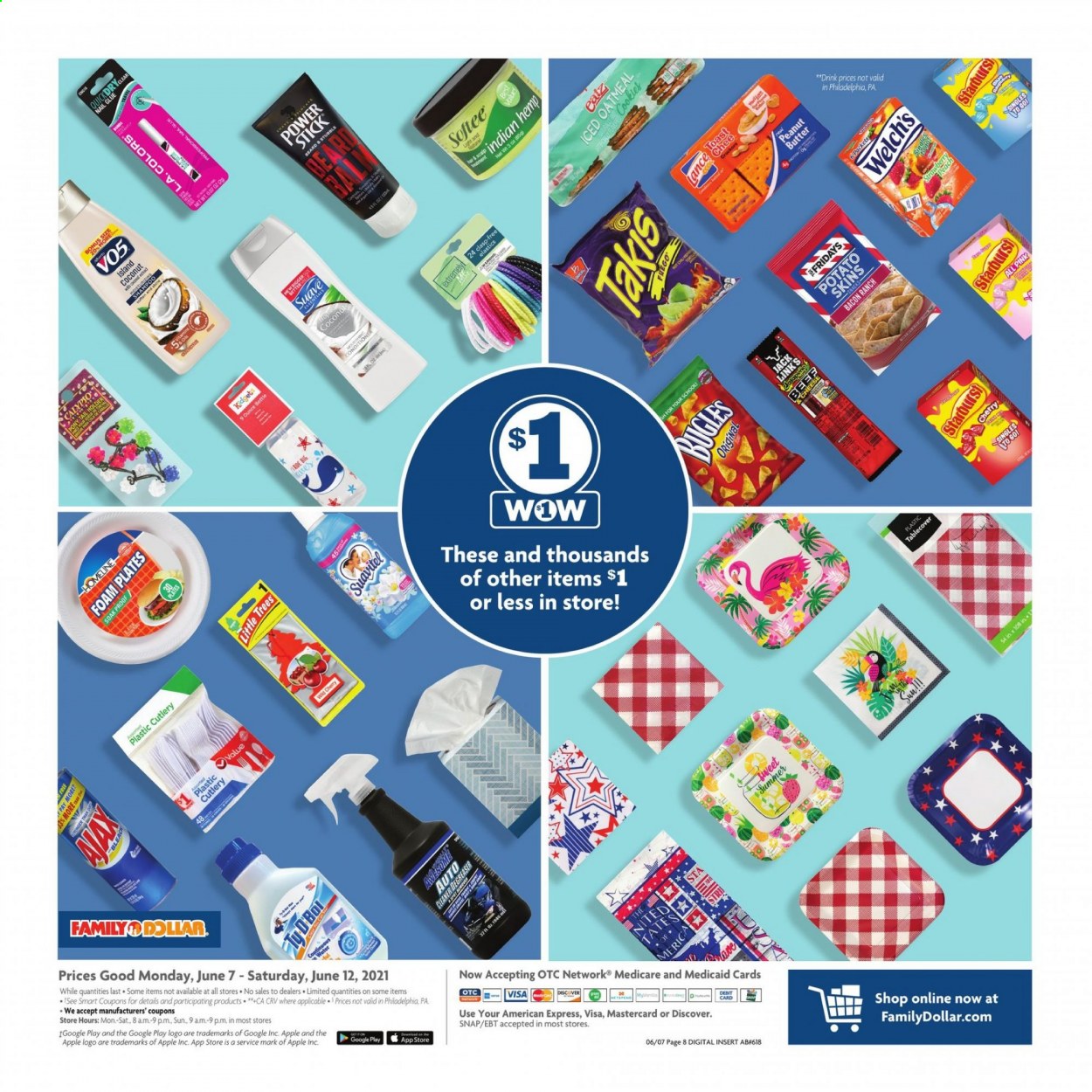 Family Dollar ad - 06/07/2021 - 06/12/2021. Page 8