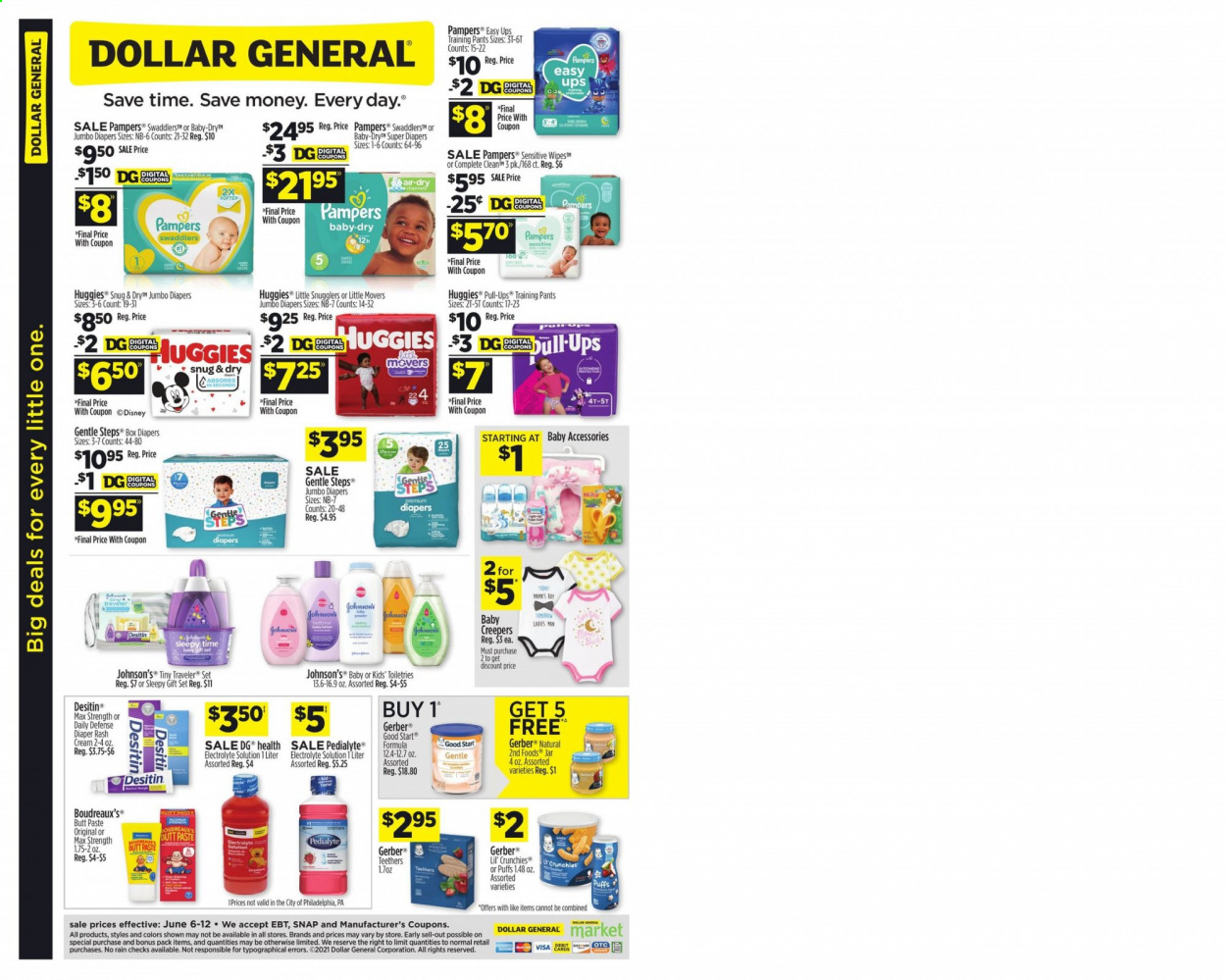 Dollar General ad - 06/06/2021 - 06/12/2021. Page 10