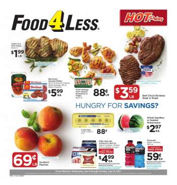 Food 4 Less Flyer - 06.09.2021 - 06.15.2021.