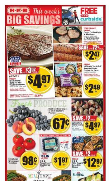 H-E-B Flyer - 06.09.2021 - 06.15.2021.