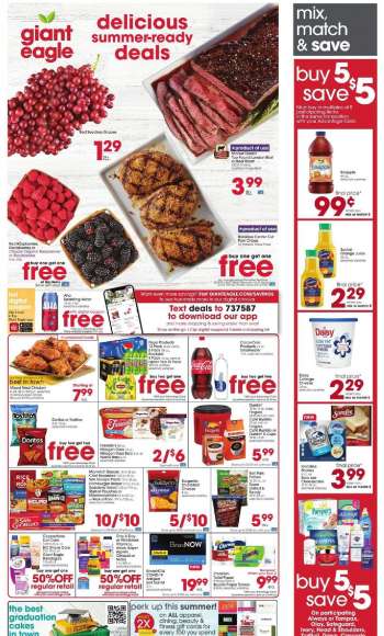 Giant Eagle Flyer - 06.10.2021 - 06.16.2021.