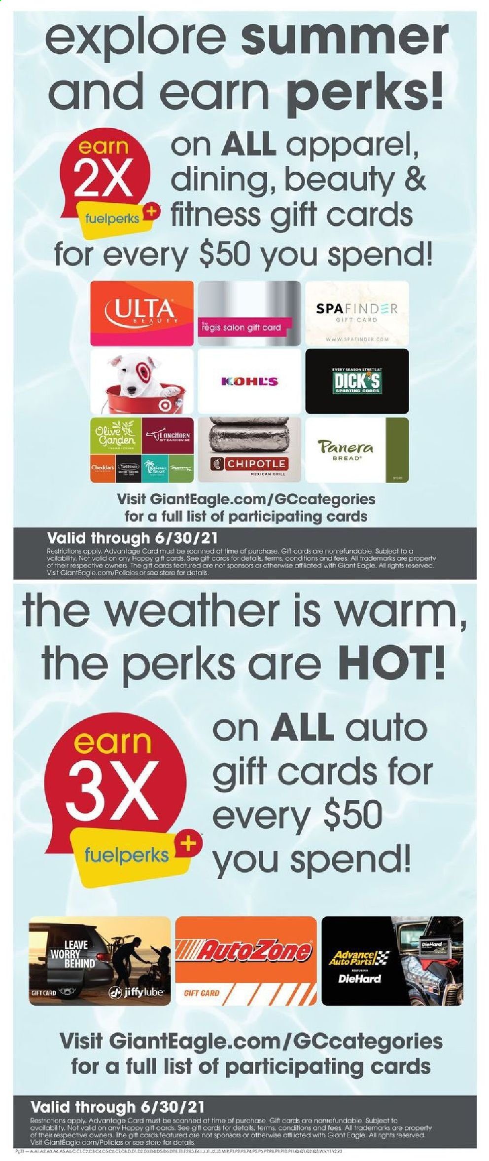 Giant Eagle ad - 06/10/2021 - 06/16/2021. Page 10