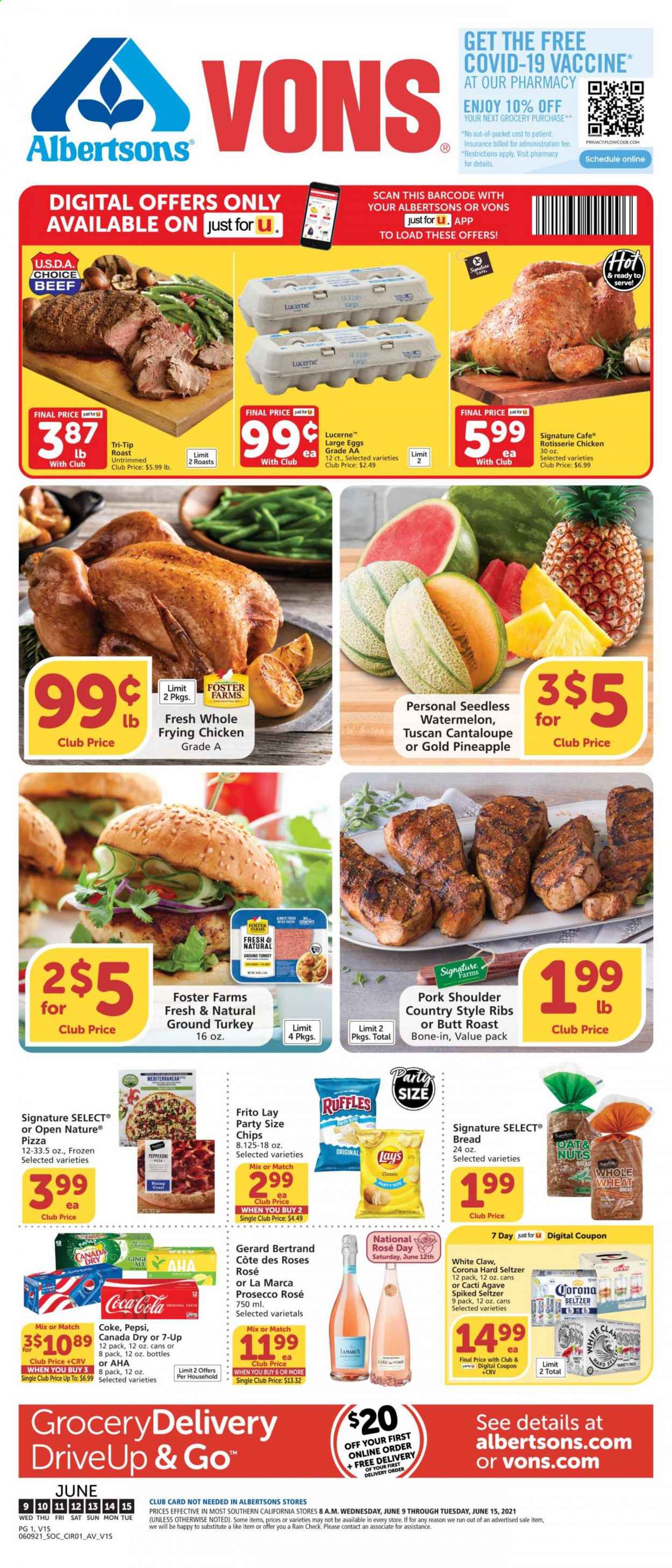 Albertsons ad - 06/09/2021 - 06/15/2021. Page 1