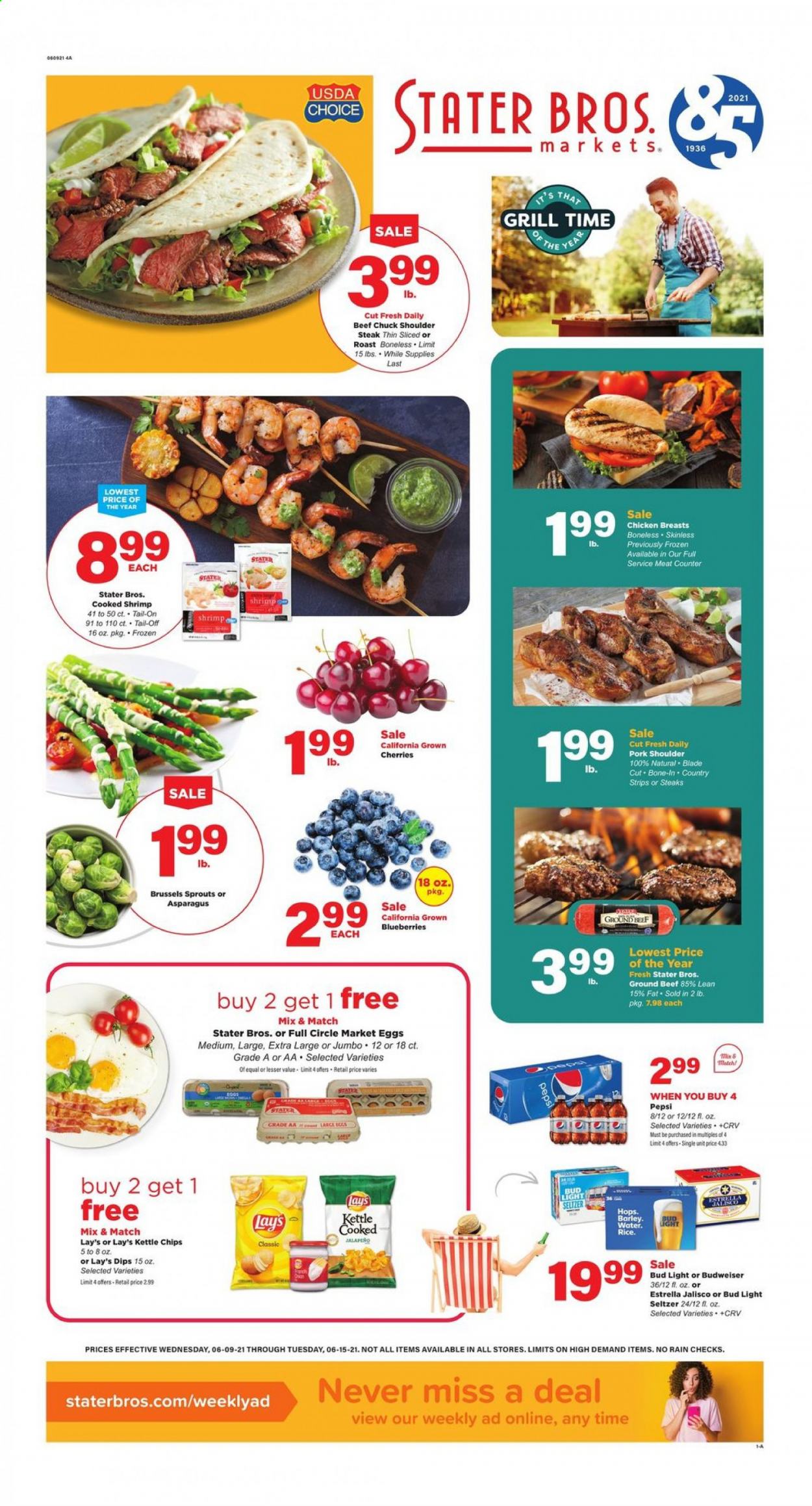 Stater Bros. ad - 06/09/2021 - 06/15/2021. Page 1