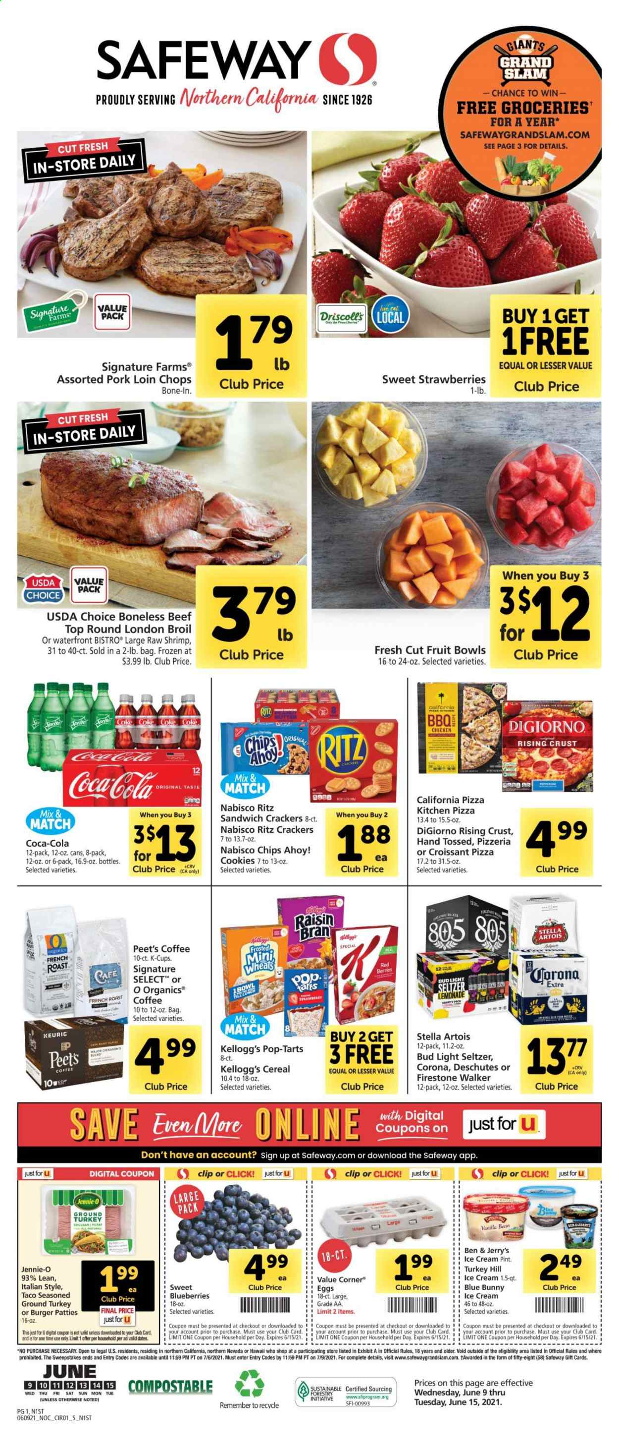 Safeway ad - 06/09/2021 - 06/15/2021. Page 1