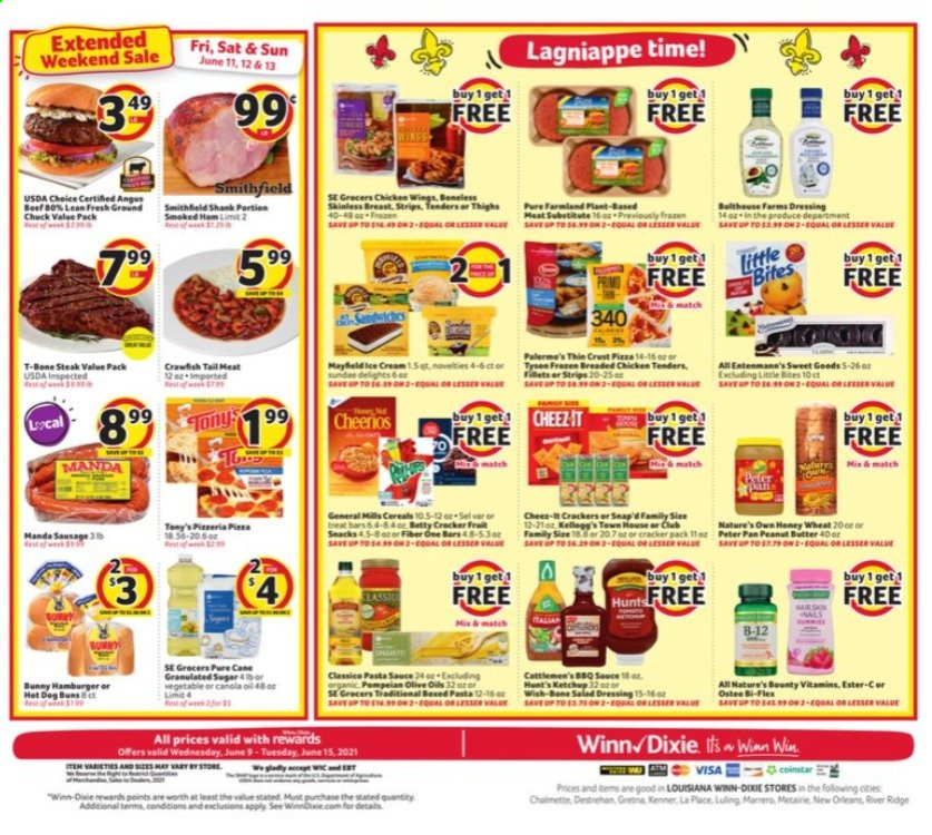 Winn Dixie ad - 06/09/2021 - 06/15/2021. Page 12