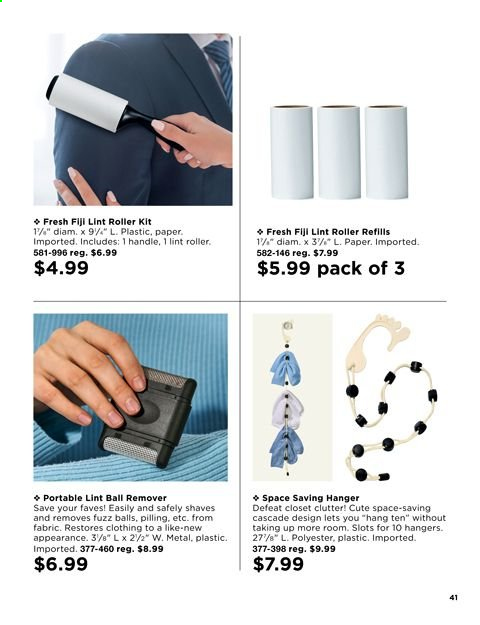 thumbnail - Avon Flyer - 06/08/2021 - 06/21/2021 - Sales products - paper, lint roller. Page 41.
