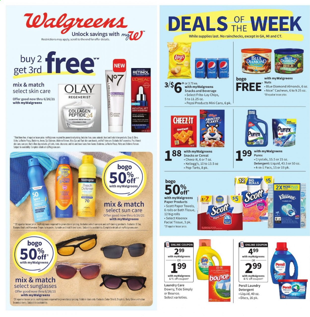 Walgreens ad - 06/13/2021 - 06/19/2021. Page 1