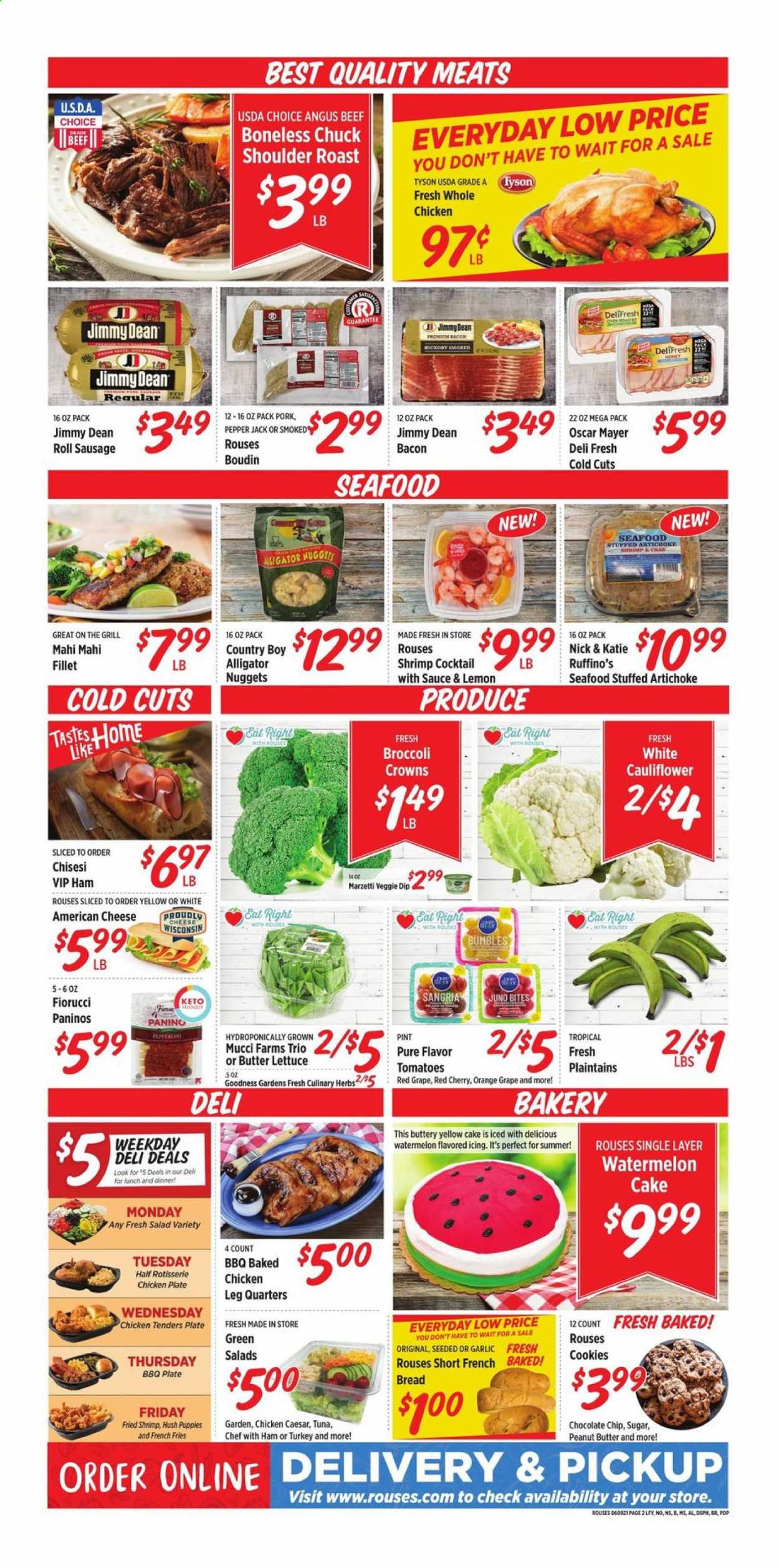 Rouses Markets ad - 06/09/2021 - 06/16/2021. Page 2