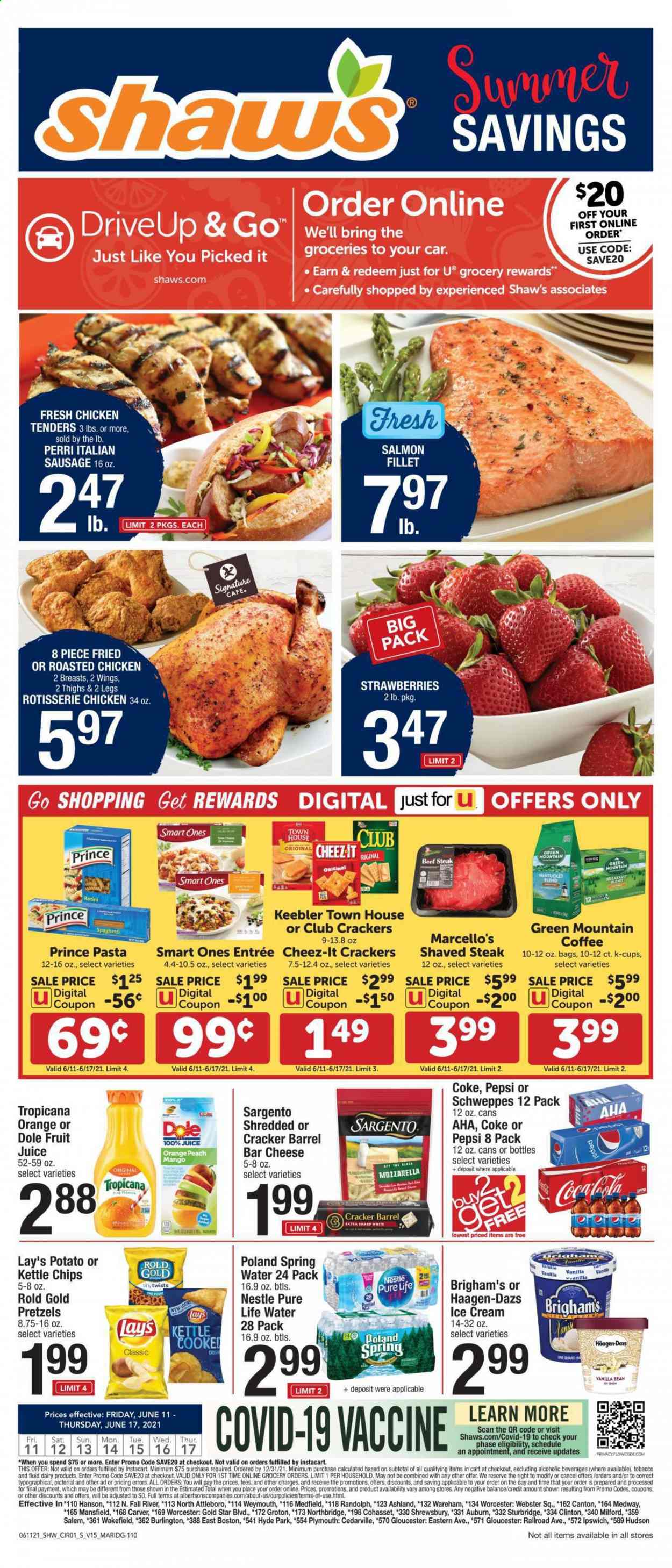 Shaw’s ad - 06/11/2021 - 06/17/2021. Page 1