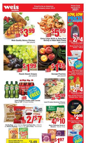 Weis Flyer - 06.10.2021 - 07.15.2021.