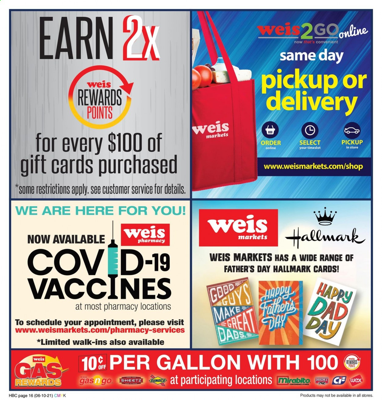 Weis ad - 06/10/2021 - 07/15/2021. Page 16