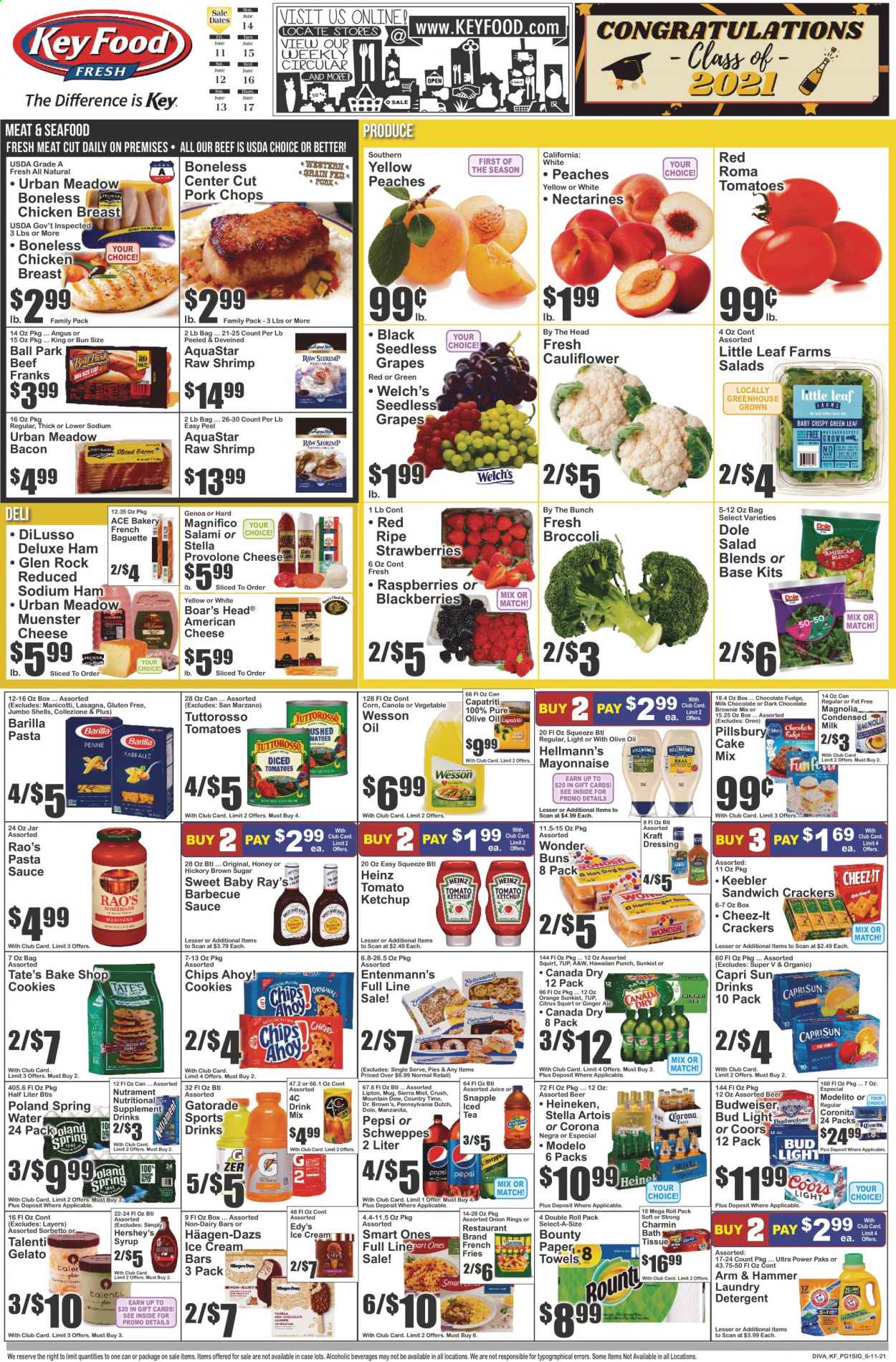 Key Food ad - 06/11/2021 - 06/17/2021. Page 1