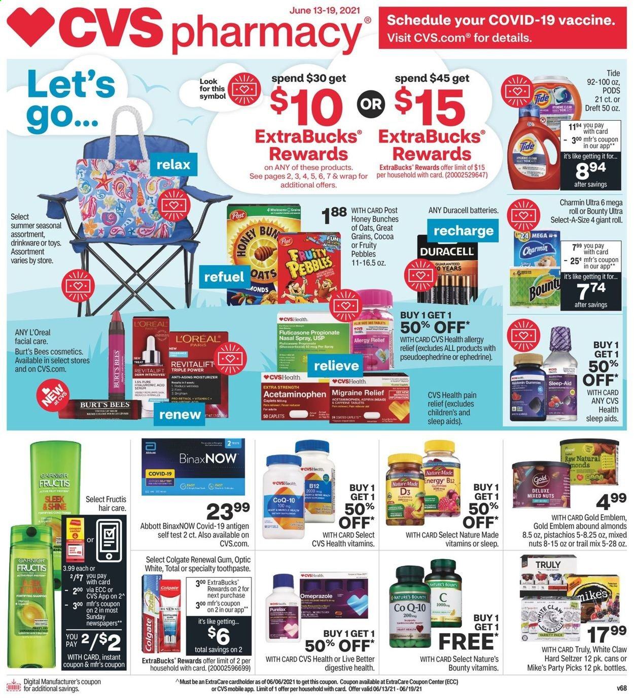 CVS Pharmacy ad - 06/13/2021 - 06/19/2021. Page 1