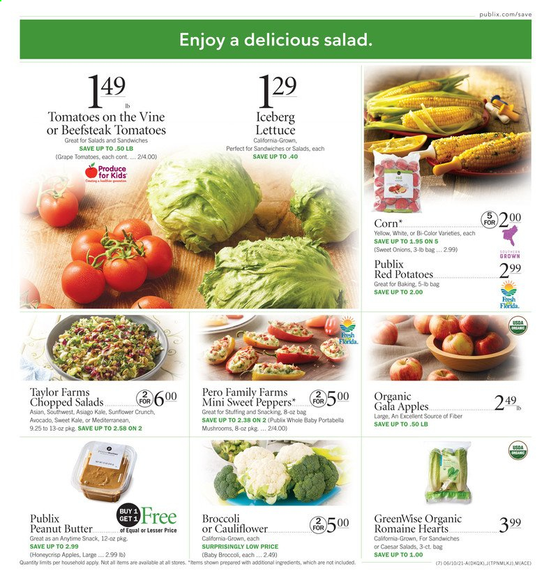 Publix ad - 06/10/2021 - 06/16/2021. Page 7