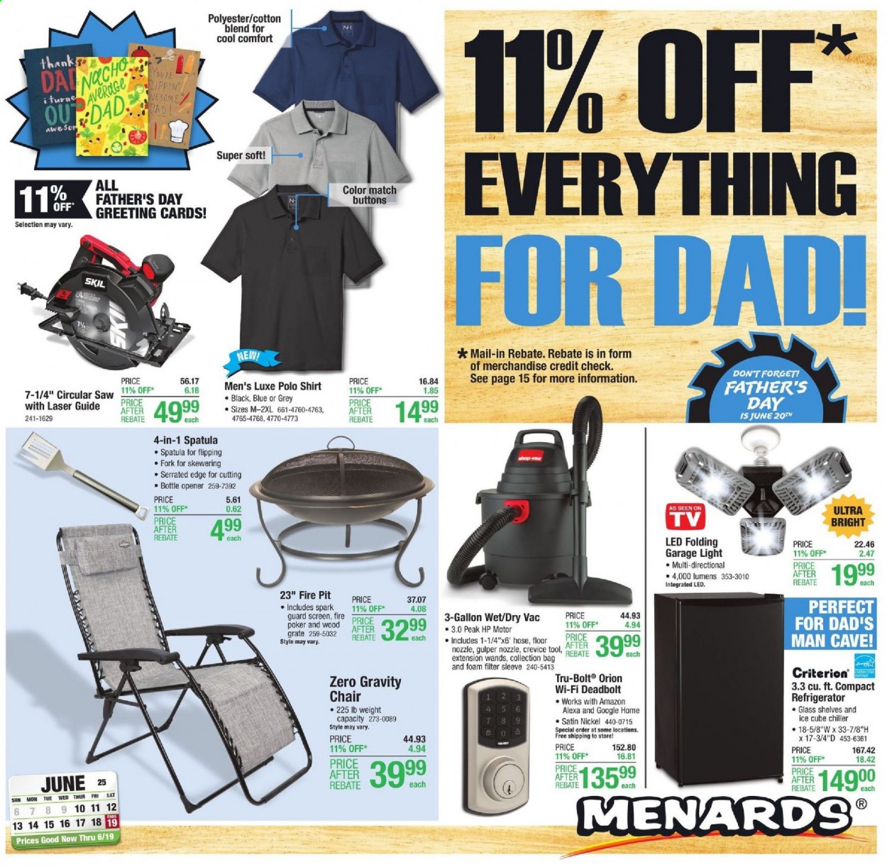 Menards ad - 06/10/2021 - 06/19/2021. Page 1