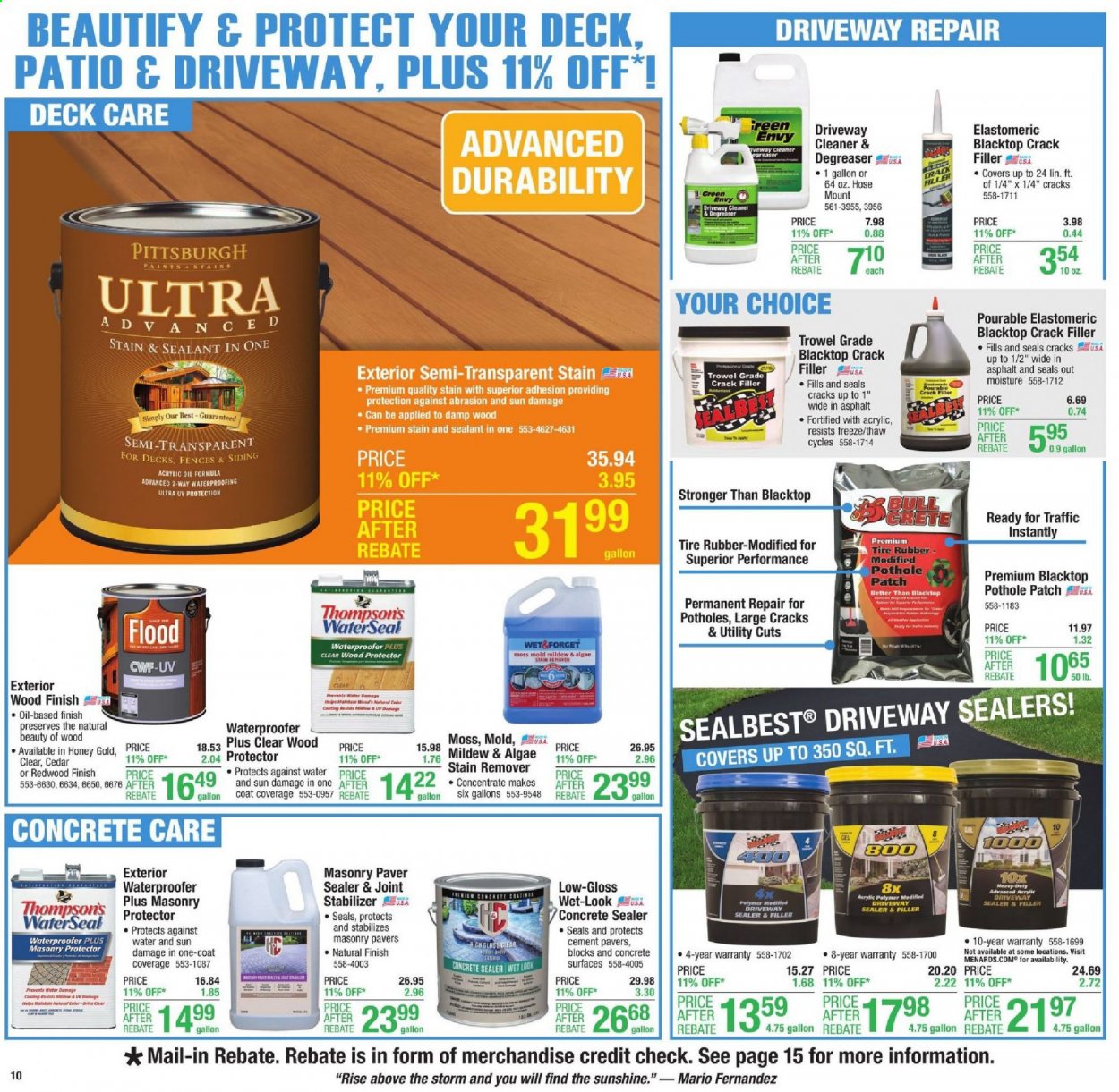 Menards ad - 06/10/2021 - 06/19/2021. Page 11