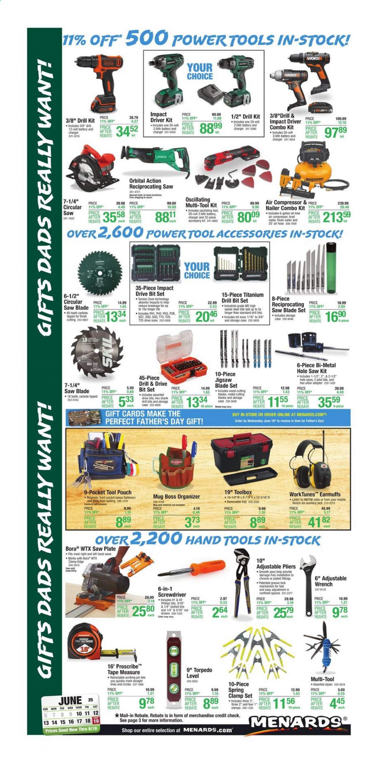 Menards ad - 06/10/2021 - 06/19/2021. Page 1