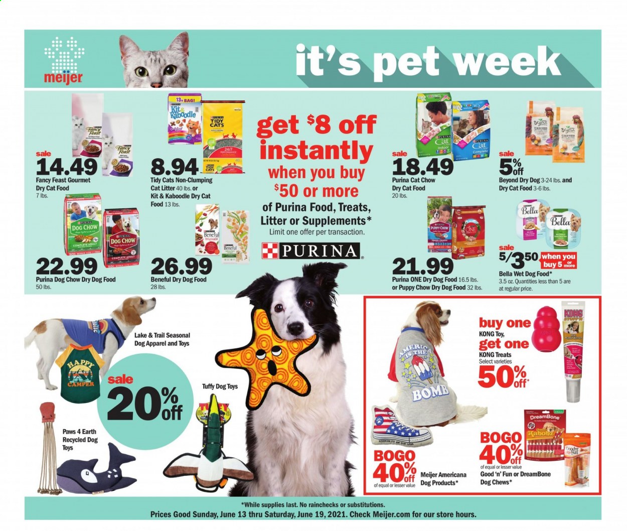 Meijer ad - 06/13/2021 - 06/19/2021. Page 1