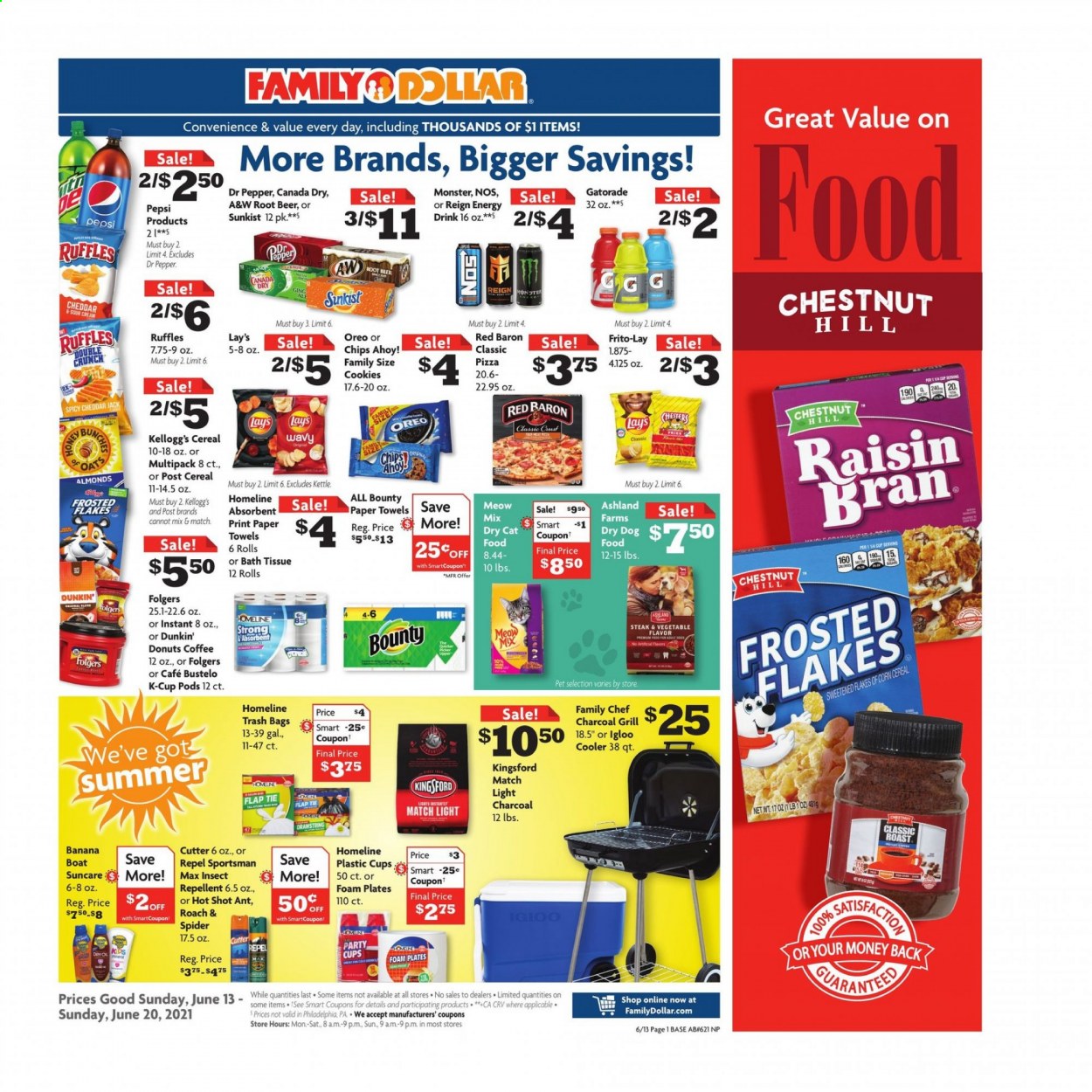 Family Dollar ad - 06/13/2021 - 06/20/2021. Page 1