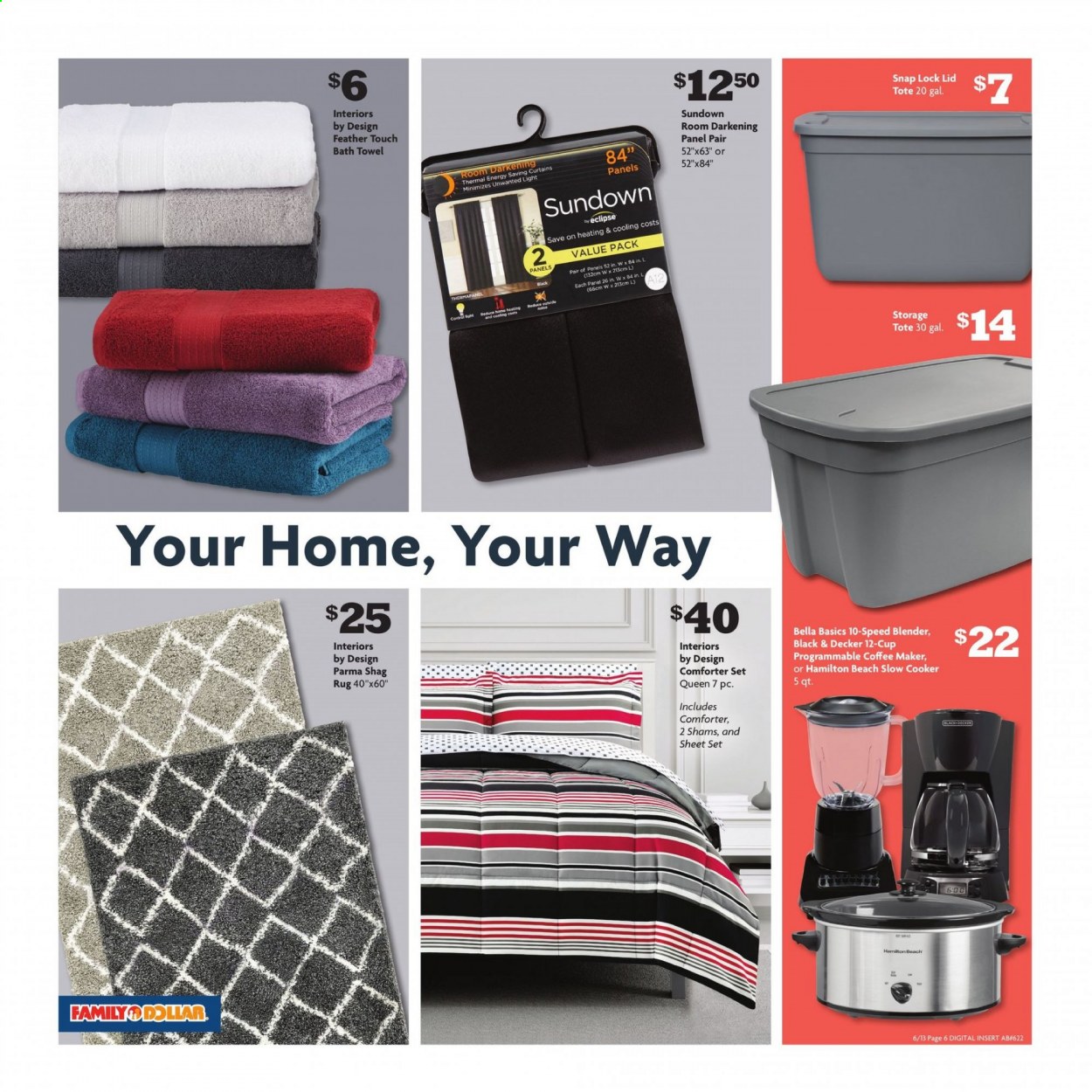 Family Dollar ad - 06/13/2021 - 06/20/2021. Page 9