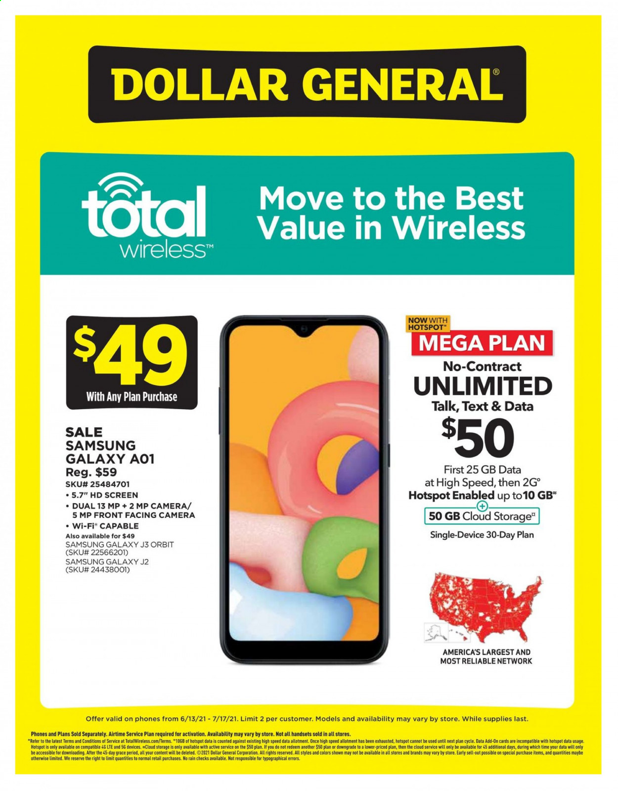 Dollar General ad - 06/13/2021 - 07/17/2021. Page 2