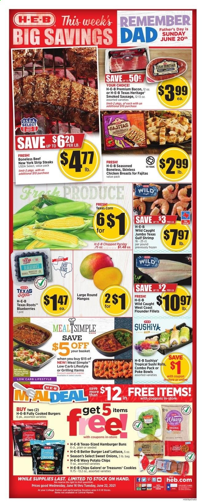H-E-B ad - 06/16/2021 - 06/22/2021. Page 1