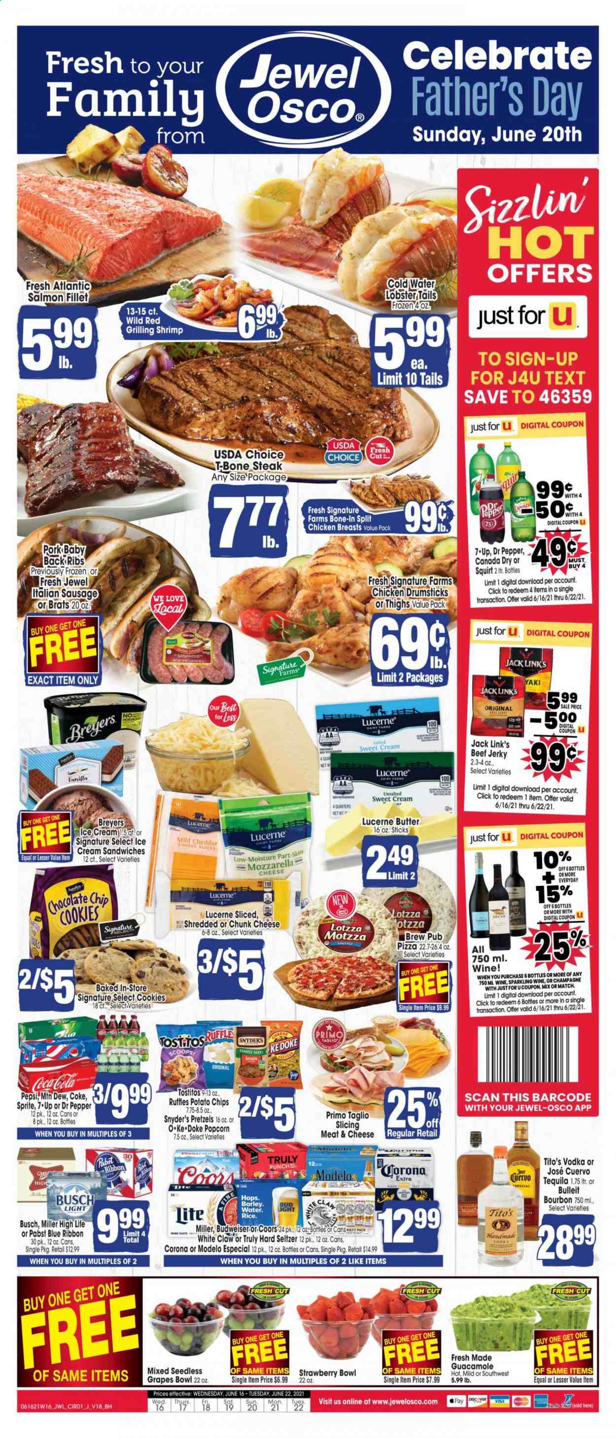 Jewel Osco ad - 06/16/2021 - 06/22/2021. Page 1