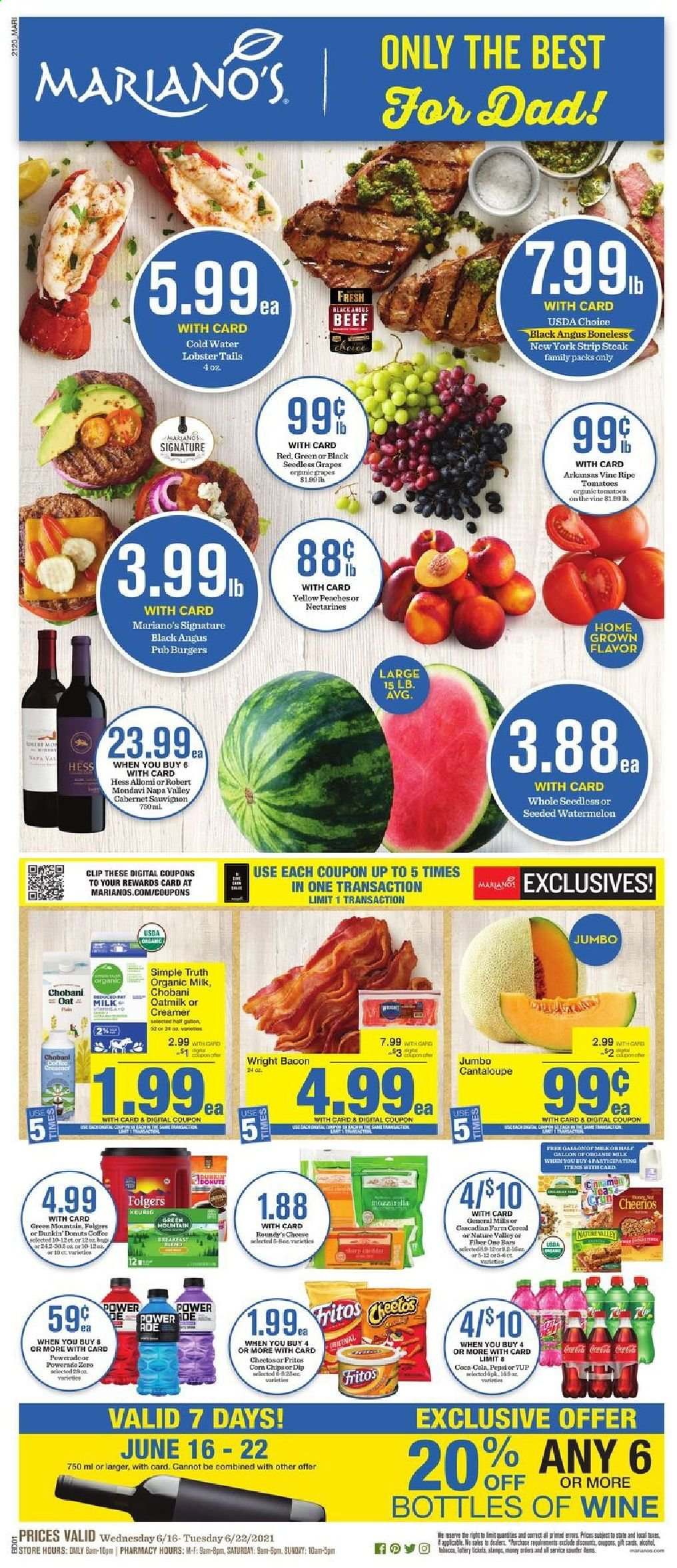 Mariano’s ad - 06/16/2021 - 06/22/2021. Page 1