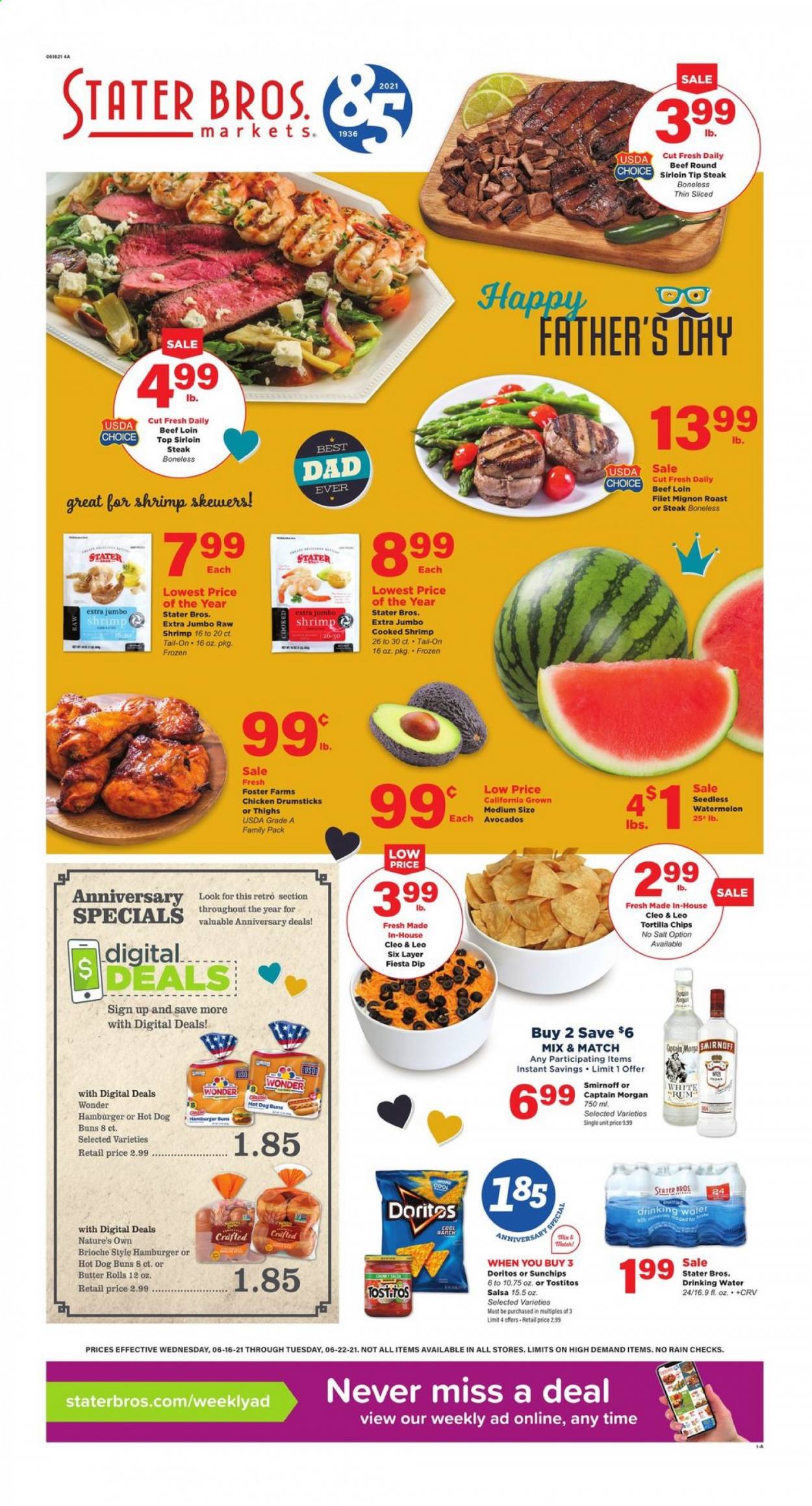 Stater Bros. ad - 06/16/2021 - 06/22/2021. Page 1