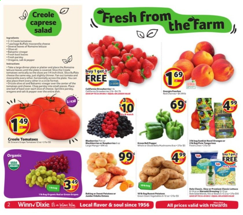 Winn Dixie ad - 06/16/2021 - 06/22/2021. Page 2