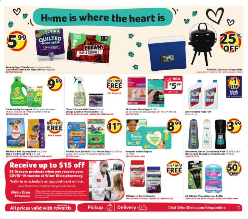 Winn Dixie ad - 06/16/2021 - 06/22/2021. Page 15