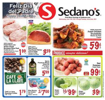 Sedano's Ad