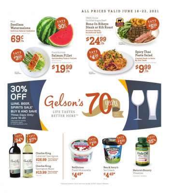 Gelson's Flyer - 06.16.2021 - 06.22.2021.