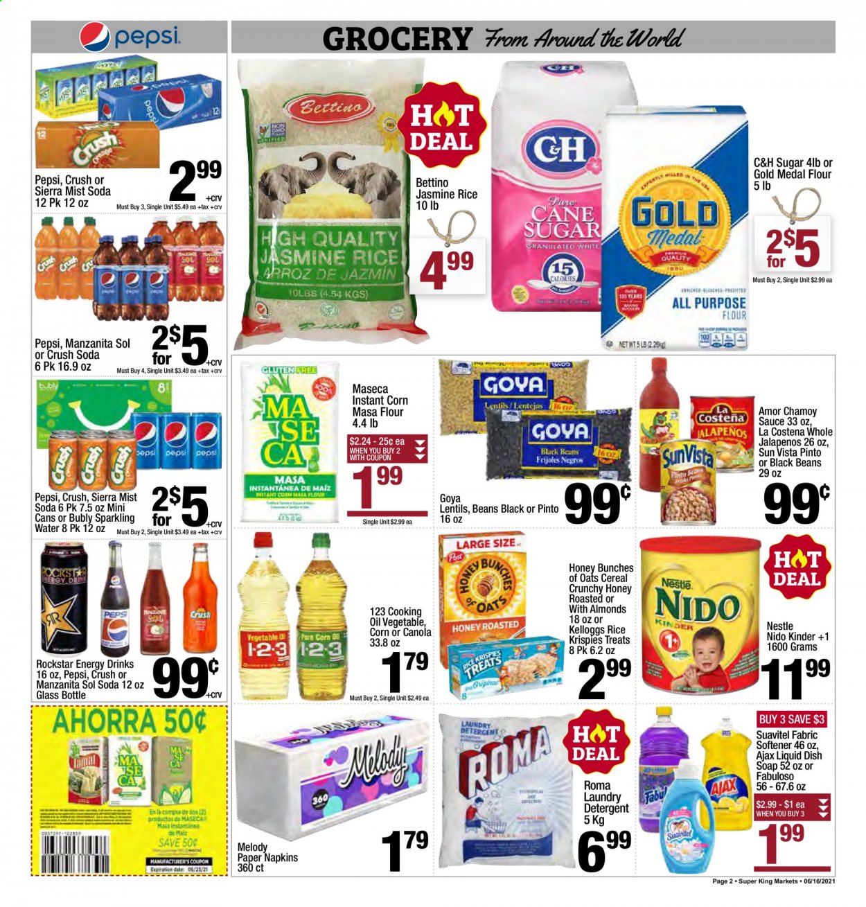 Super King Markets ad - 06/16/2021 - 06/22/2021. Page 2