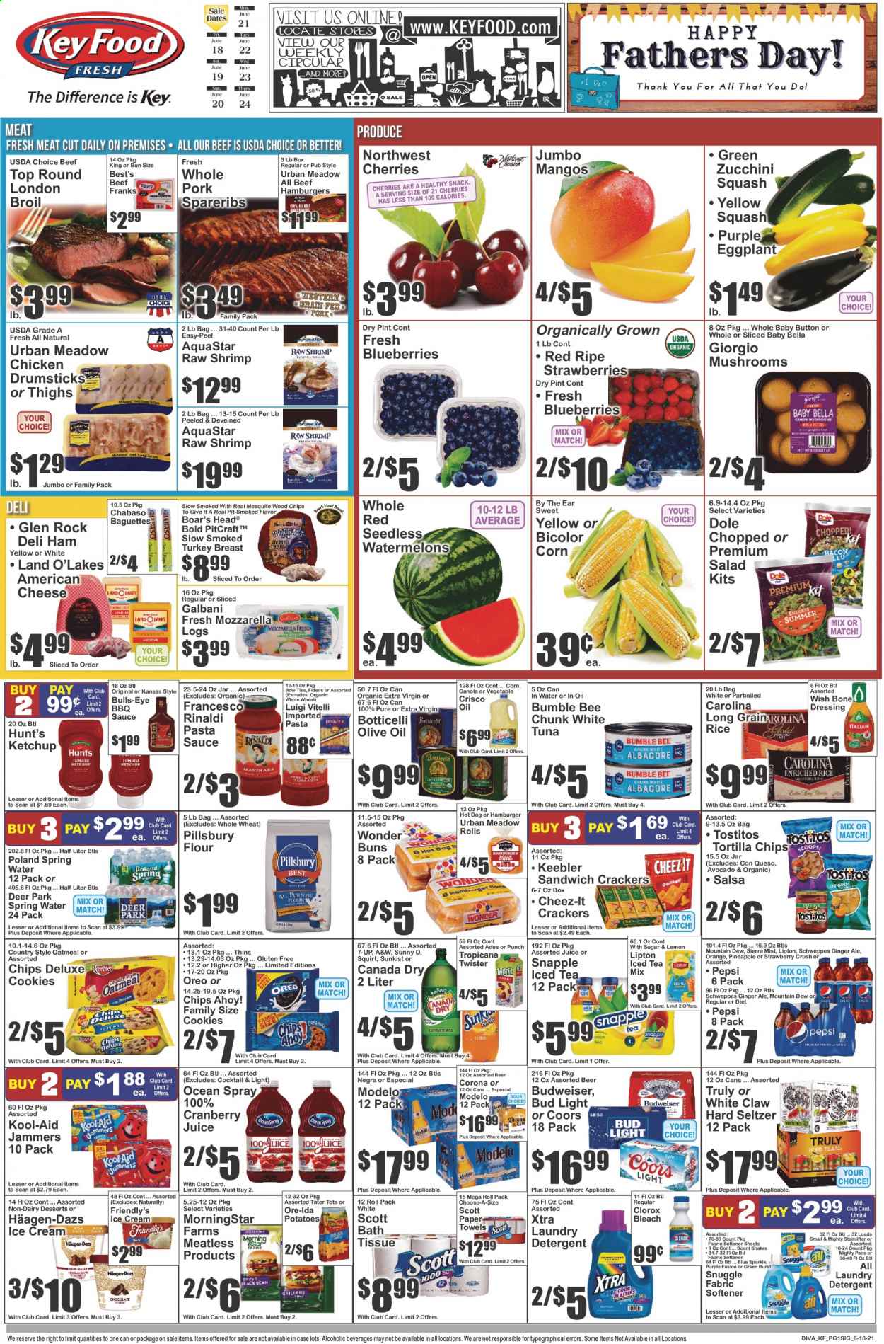 Key Food ad - 06/18/2021 - 06/24/2021. Page 1