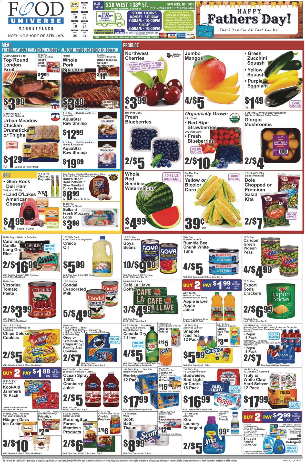 Key Food ad - 06/18/2021 - 06/24/2021. Page 1
