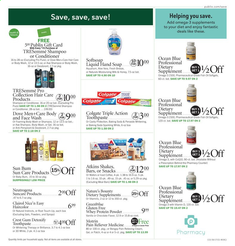 Publix ad - 06/17/2021 - 06/23/2021. Page 13