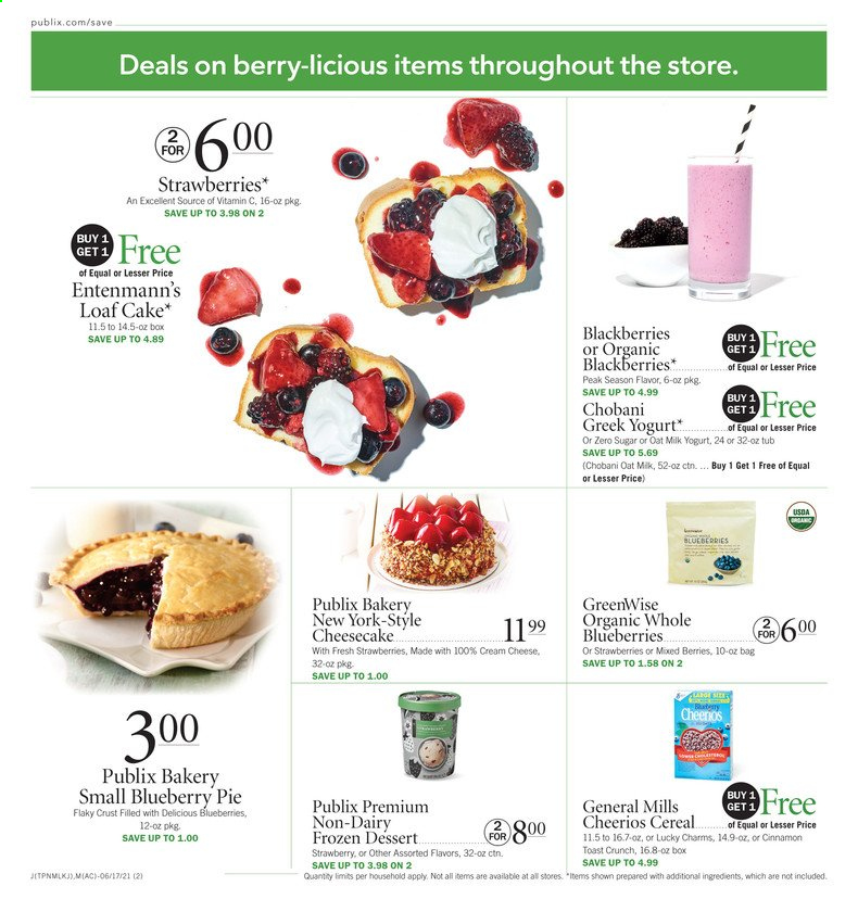 Publix ad - 06/17/2021 - 06/23/2021. Page 1