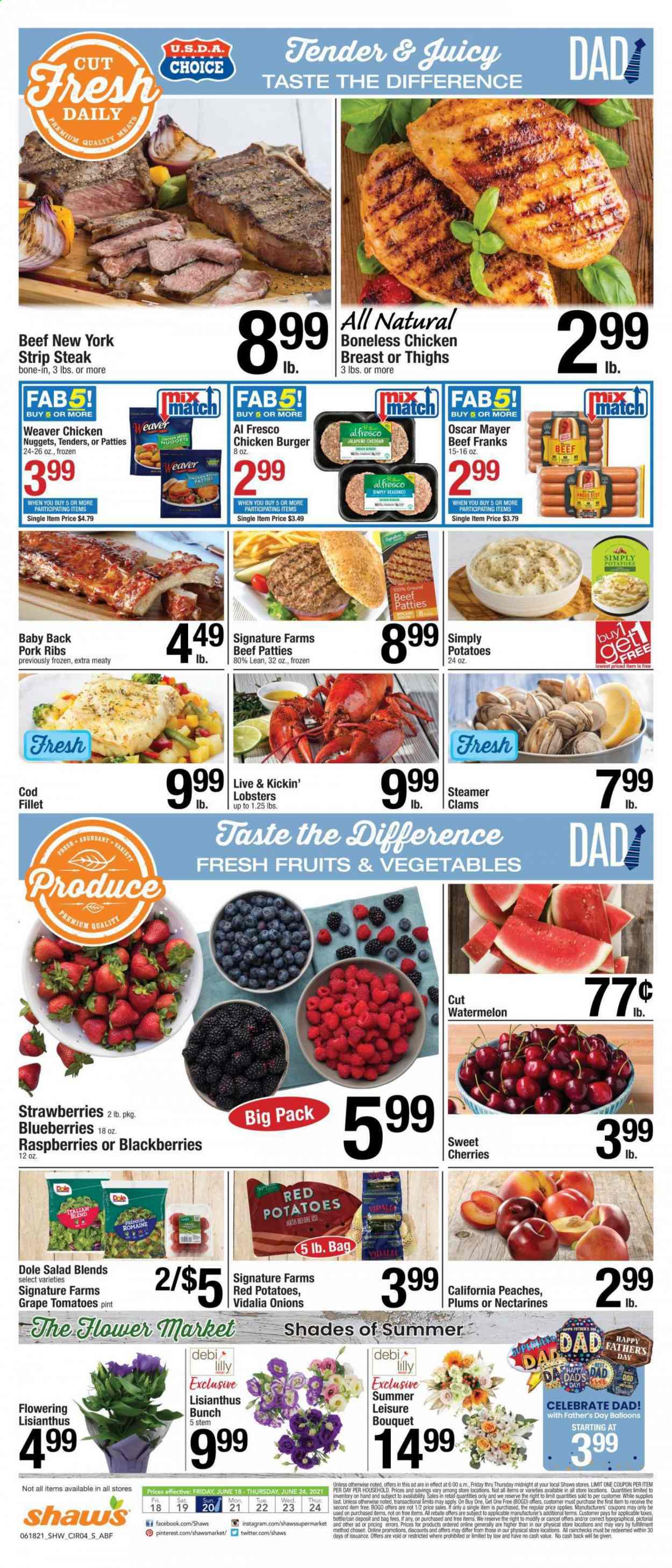 Shaw’s ad - 06/18/2021 - 06/24/2021. Page 4