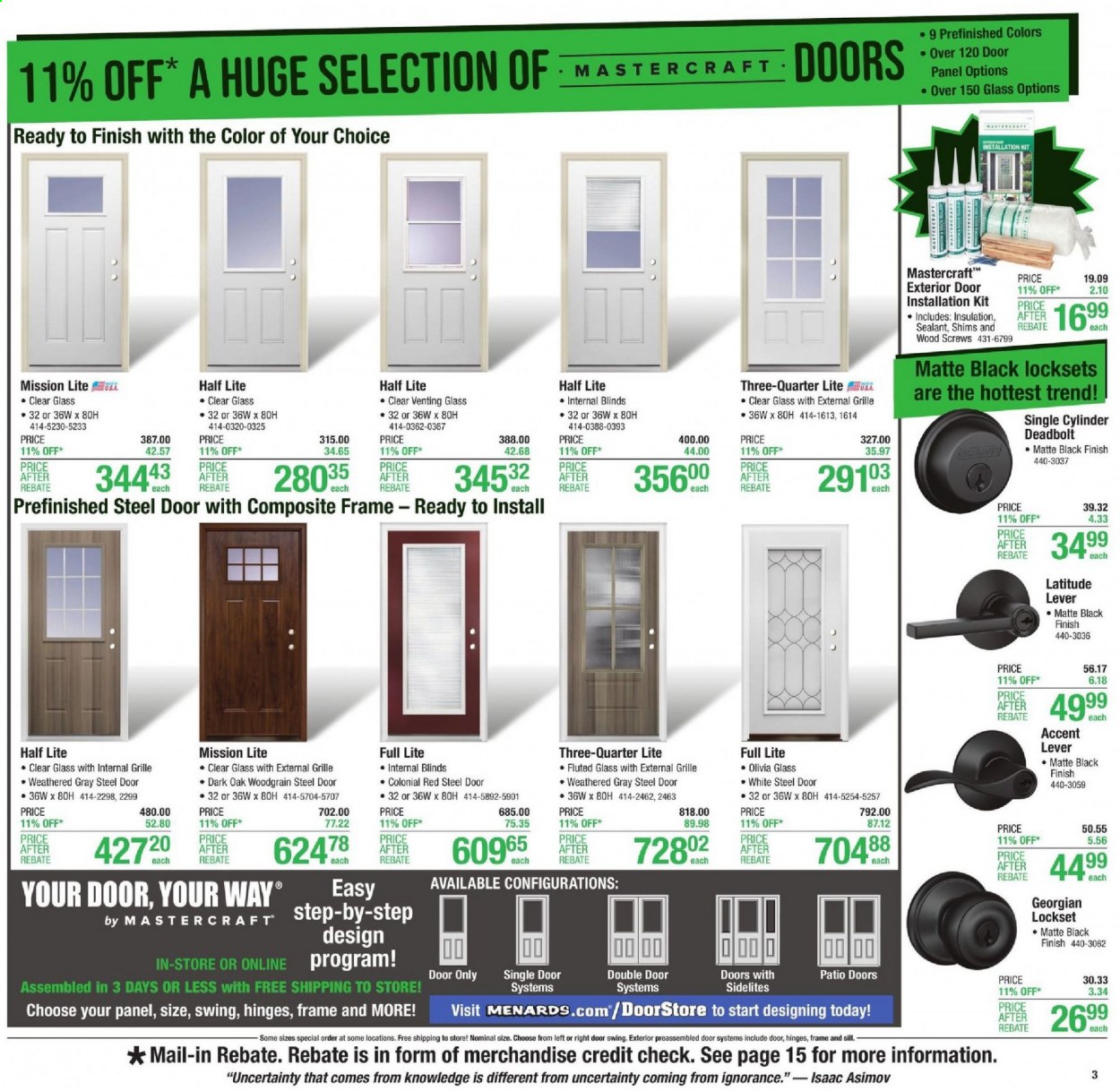 Menards ad - 06/17/2021 - 06/26/2021. Page 3