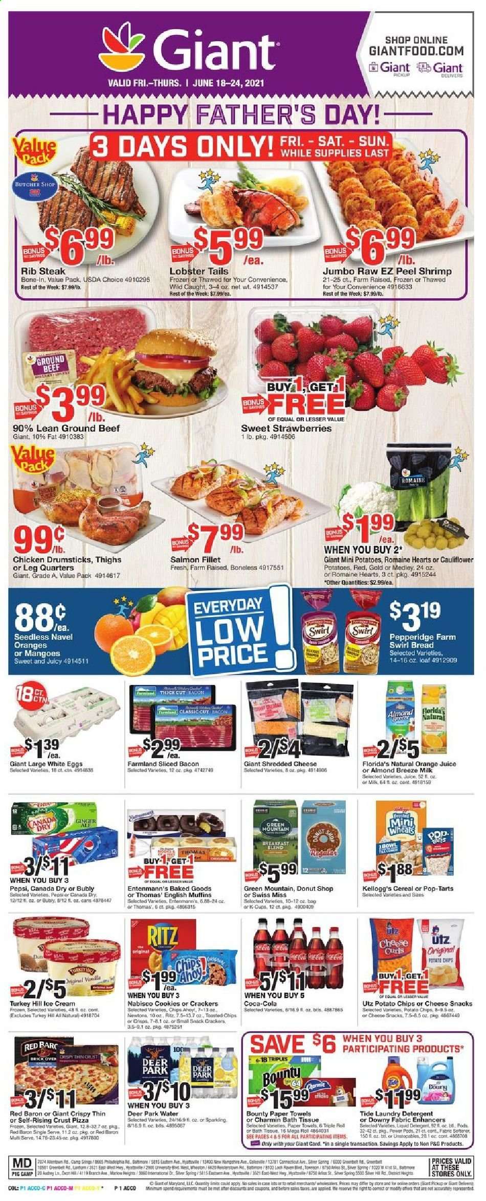 Giant Food ad - 06/18/2021 - 06/24/2021. Page 1