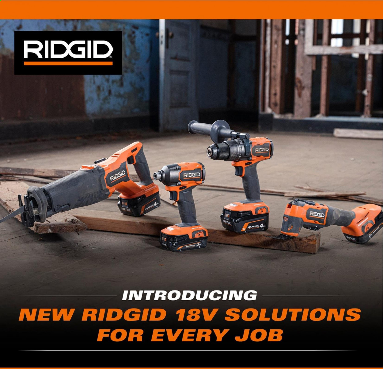 thumbnail - The Home Depot Flyer - 06/18/2021 - 08/01/2021 - Sales products - Ridgid. Page 1.